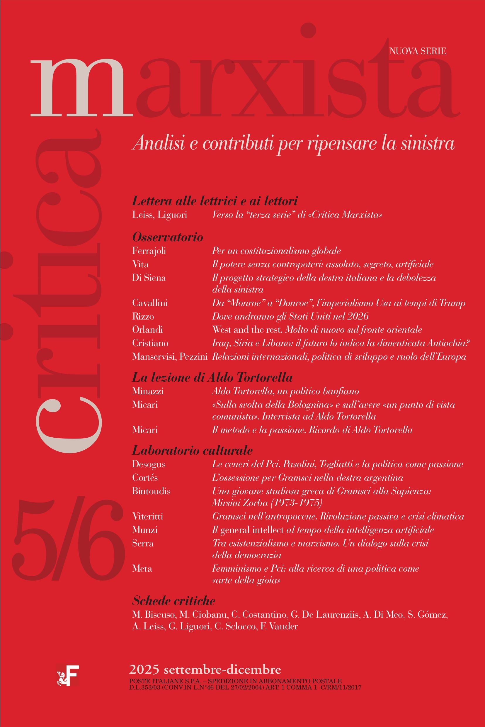 Copertina - CM N. 5-6/2025