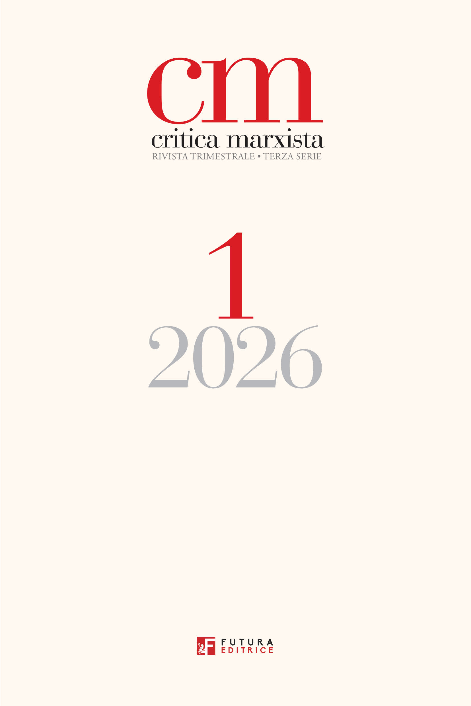 Copertina CM N. 1/2026